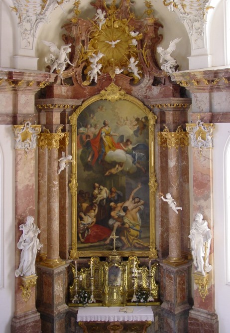 Anastasiakapelle Altar komp Copyright Hermann Kuhn